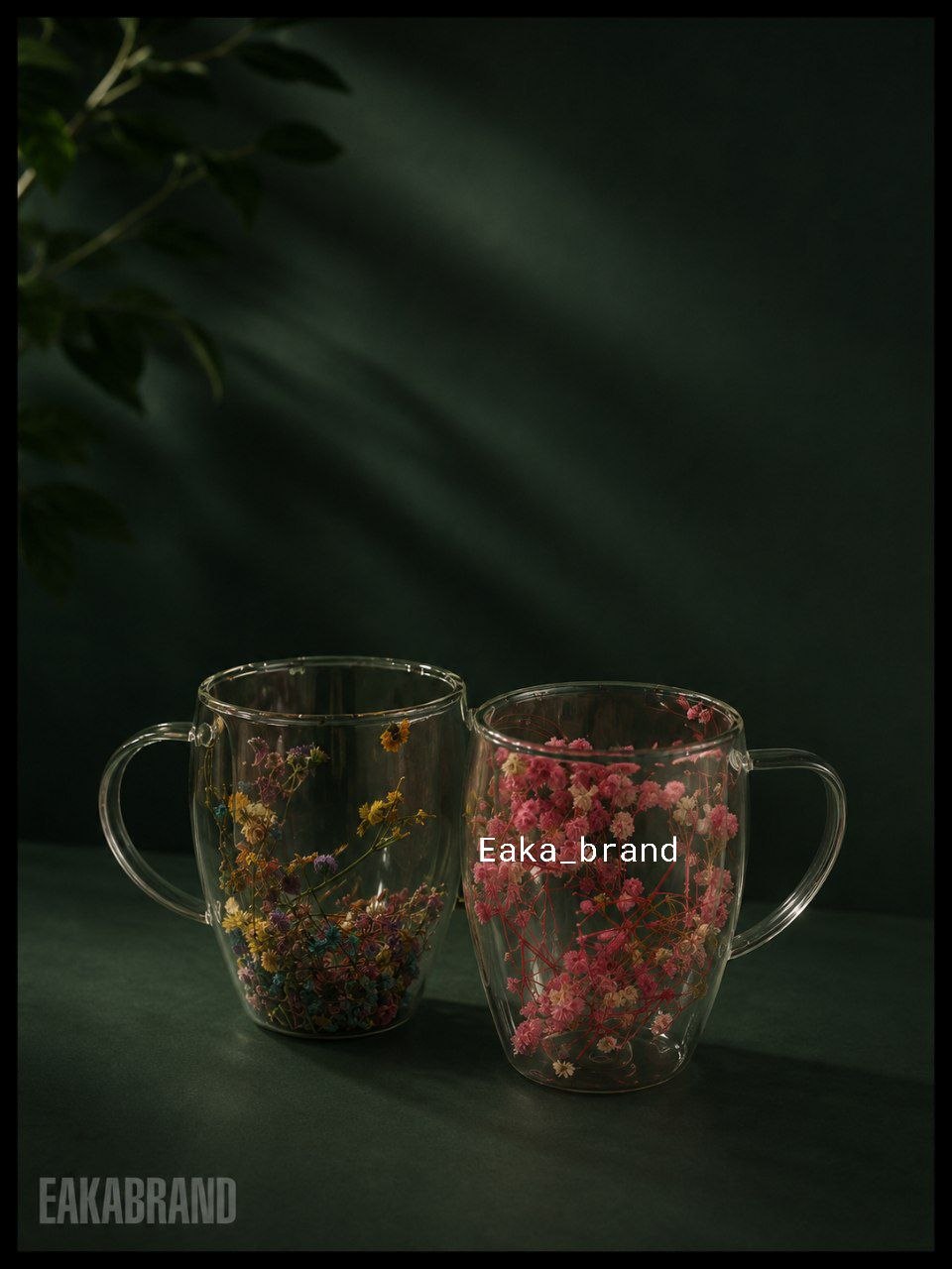 لیوان پیرکس گل